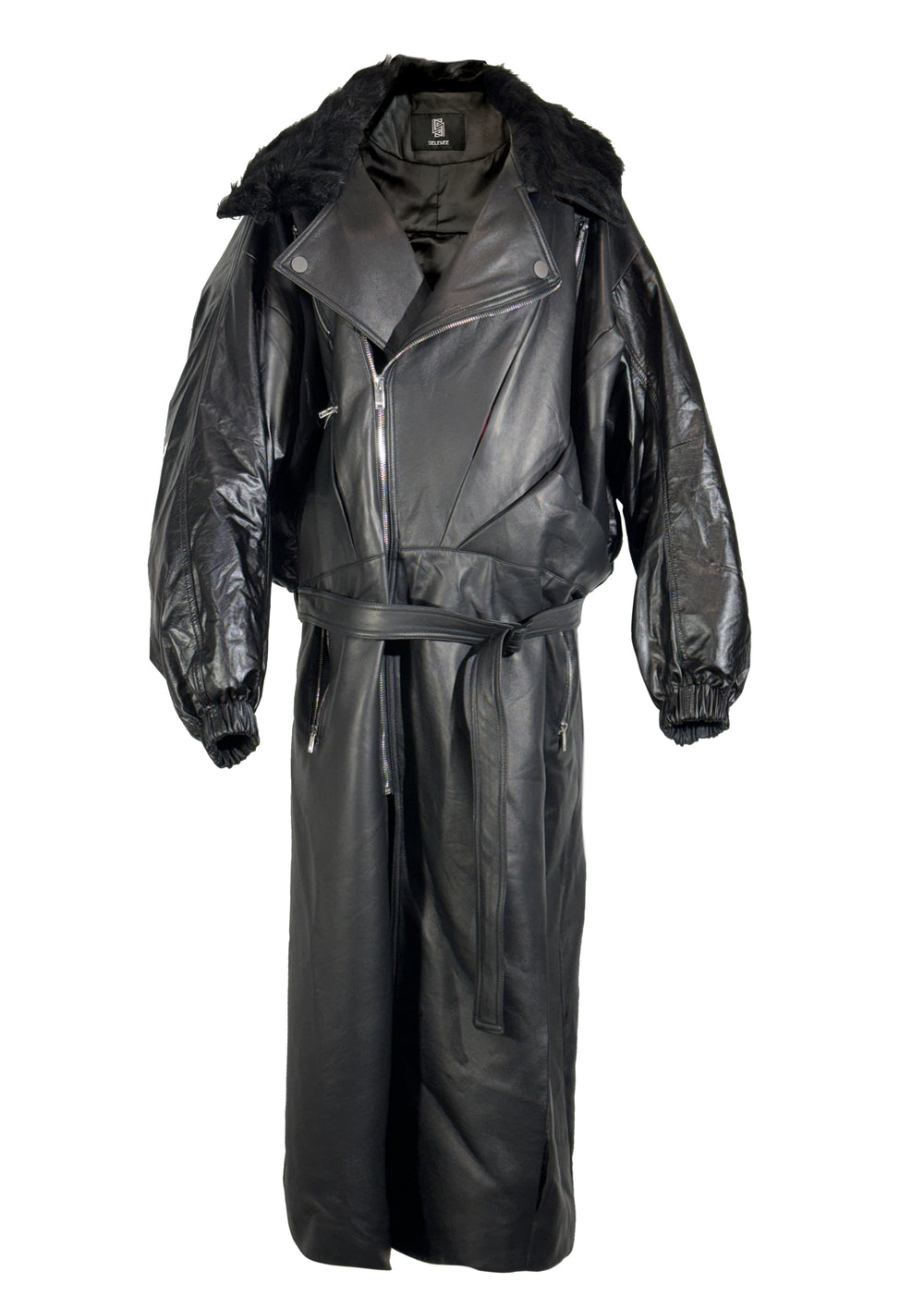 Lambskin Long Jacket