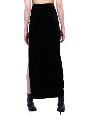 Wool Long Skirt
