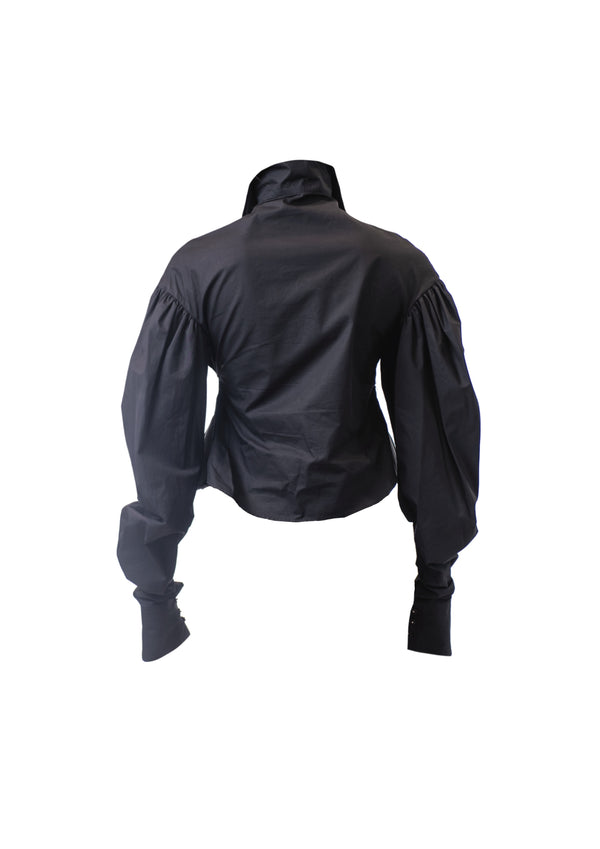 Corset Blouse Black