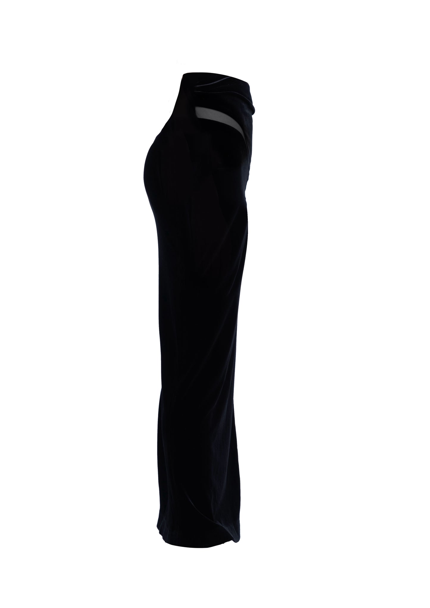 Velour Long Skirt