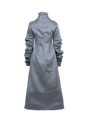 Wool Corset Long Coat