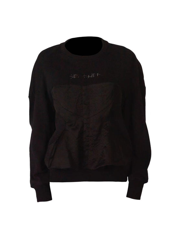 Sadie corset sweatshirt