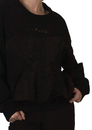 Sadie corset sweatshirt