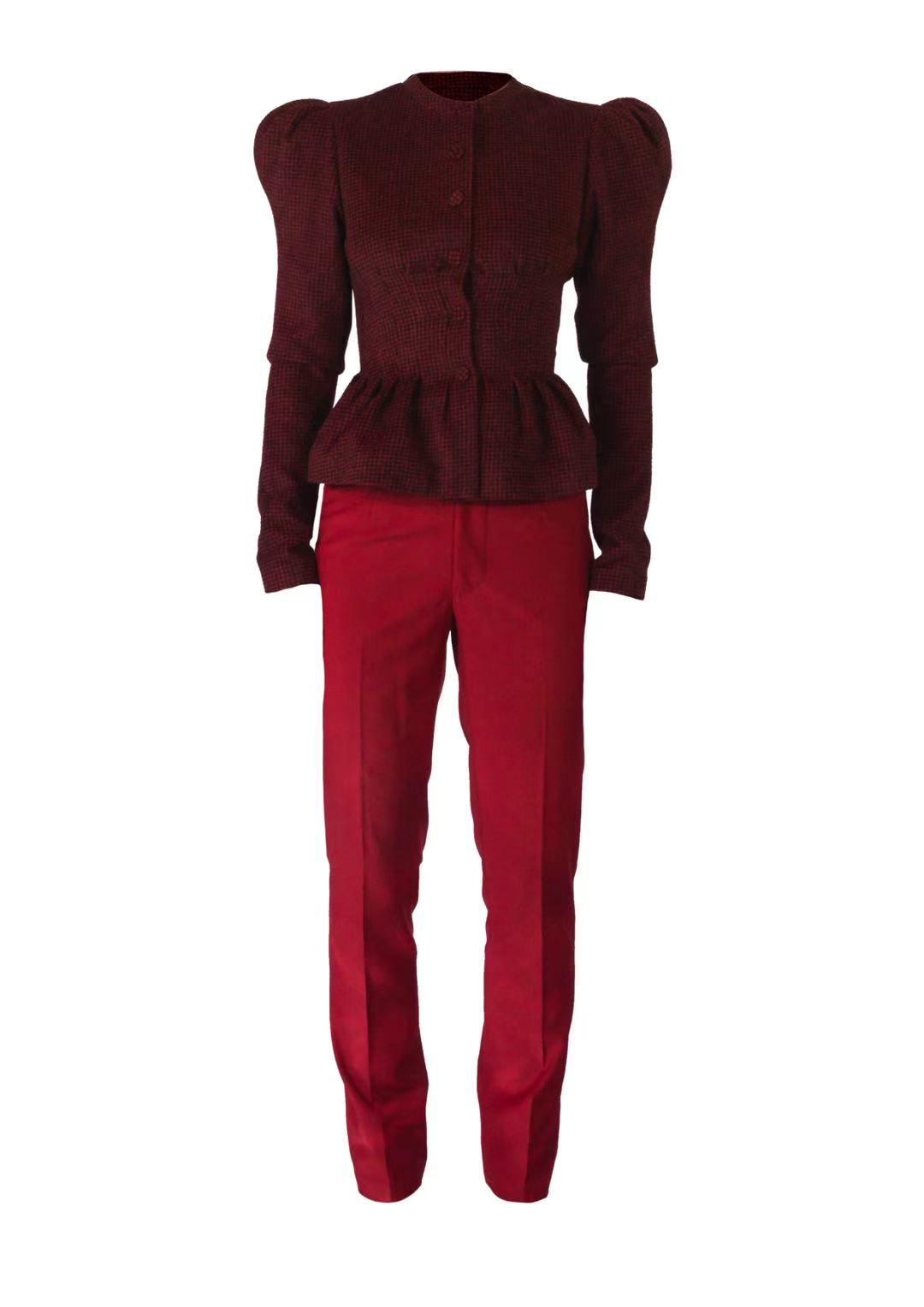 Scarlet suit