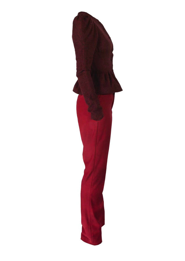 Scarlet suit