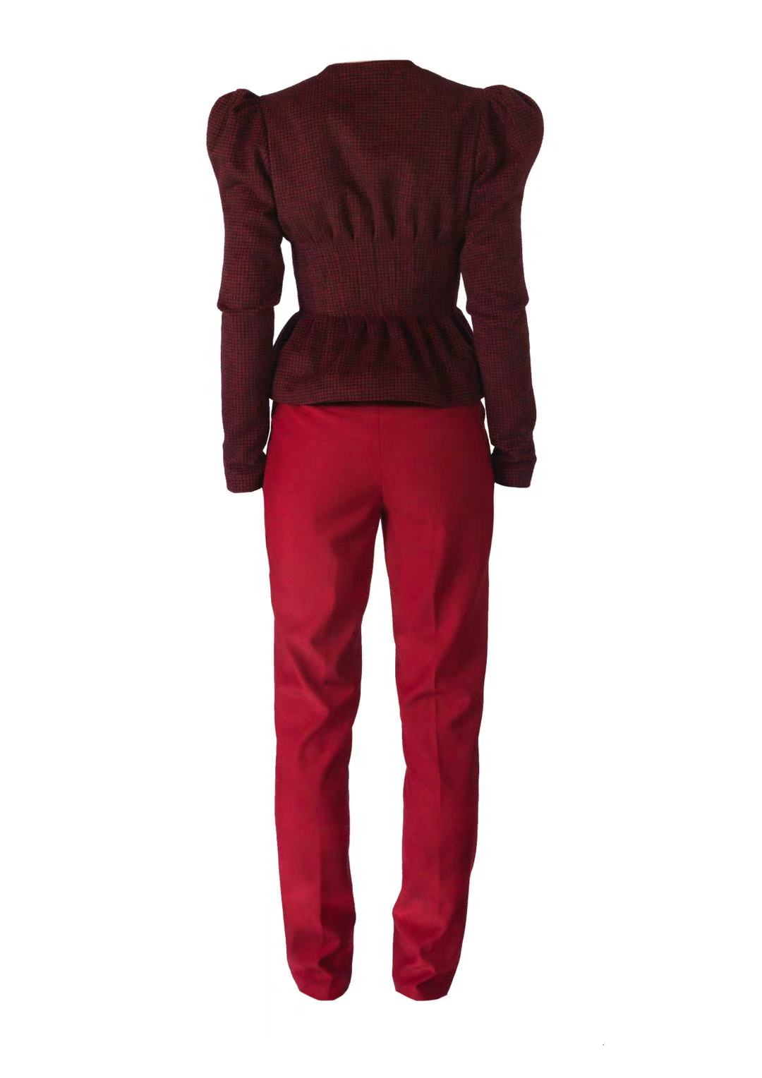 Scarlet suit