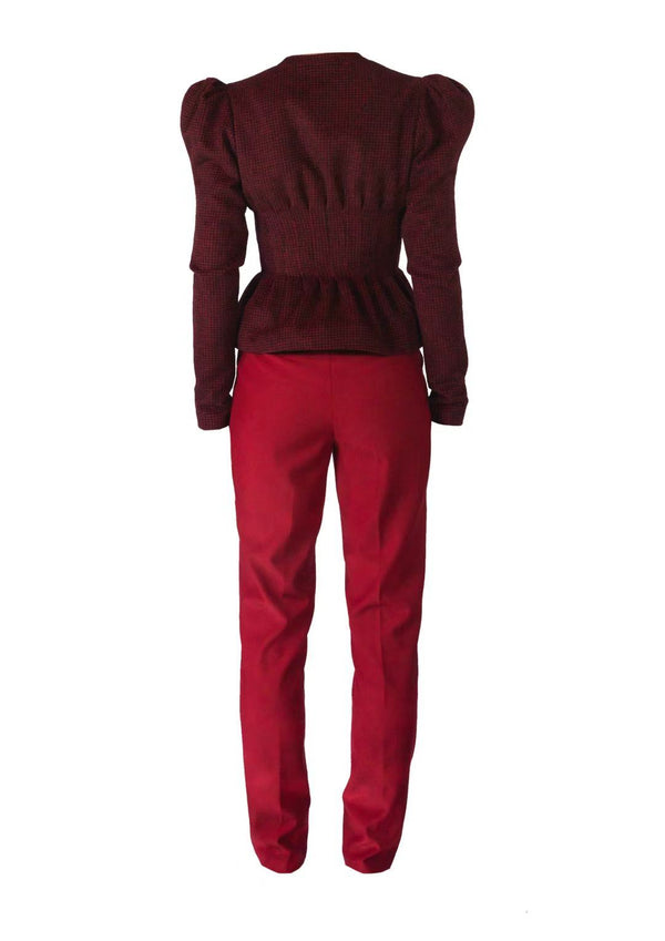 Scarlet suit